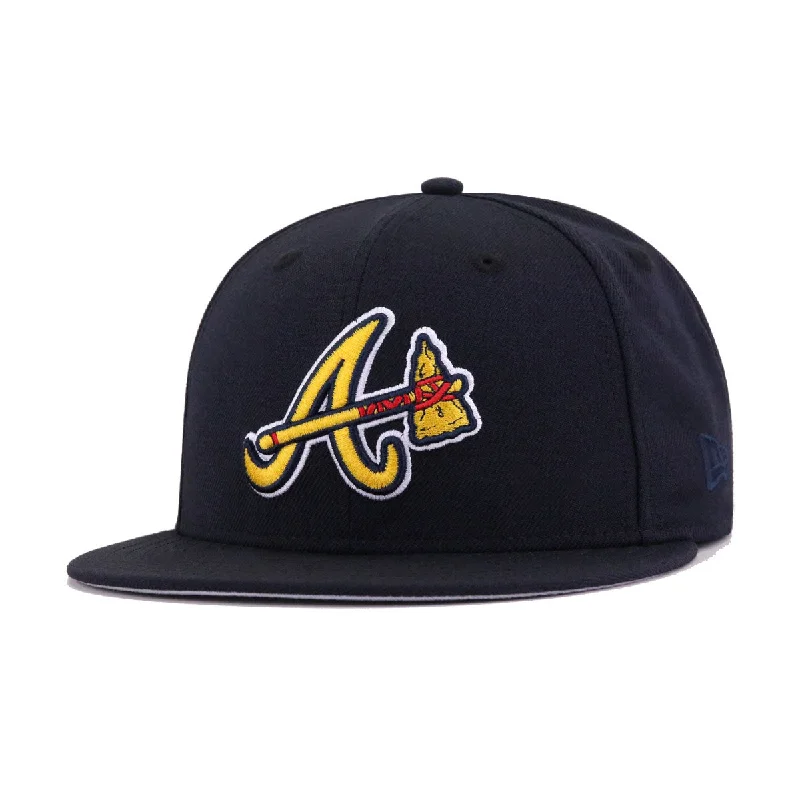 Atlanta Braves Navy RONALD New Era 59Fifty Fitted